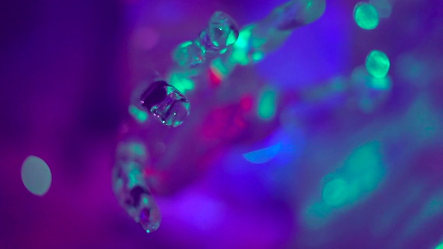 Video Reference: Water, Green, Violet, Light, Blue, Purple, Macro photography, Magenta, Pink, Technology