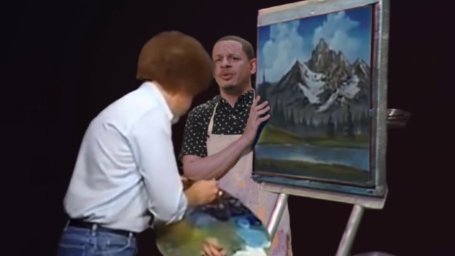 Video Reference: Artist, Painting, Art, Event, Animation, Media, Visual arts, Performance, Easel, Tourist attraction