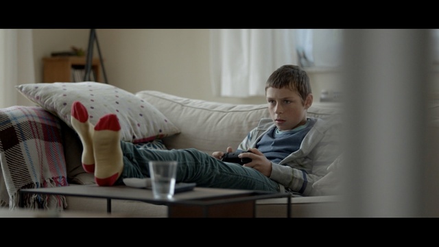 Video Reference: sitting, furniture, couch, girl, chair, screenshot, Person