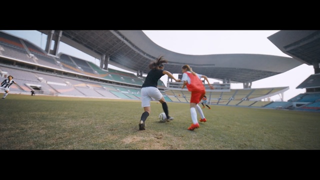 Video Reference: Player, Sport venue, Football, Football player, Team sport, Ball game, Stadium, Sports, Tournament, Sports equipment, Man, Grass, Plane, Playing, Standing, Airplane, Game, Ball, People, White, Woman, Air, Field, Young, Large, Group, Holding, Board, Baseball, Doing, Court, Soccer, Person, Playground, Aircraft