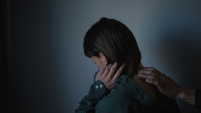 Video Reference: Hair, Black, Hairstyle, Head, Shoulder, Nose, Black hair, Joint, Eye, Arm