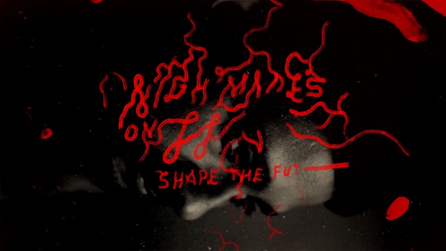 Video Reference: red, black, text, darkness, font, computer wallpaper, blood, graphics, graphic design, sky, Person