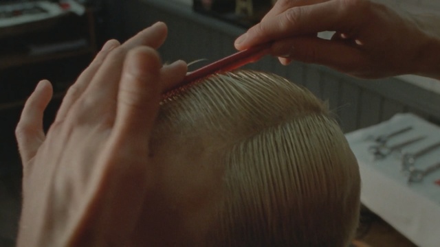 Video Reference: hair, forehead, hairstyle, finger, hand, hair coloring, nail