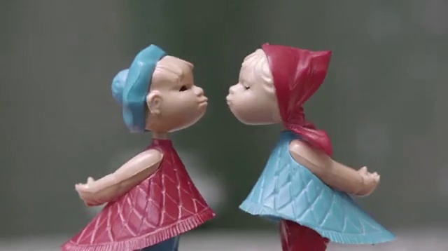 Video Reference: Figurine, Toy, Pink, Doll, Animation, Action figure, Smile, Fictional character