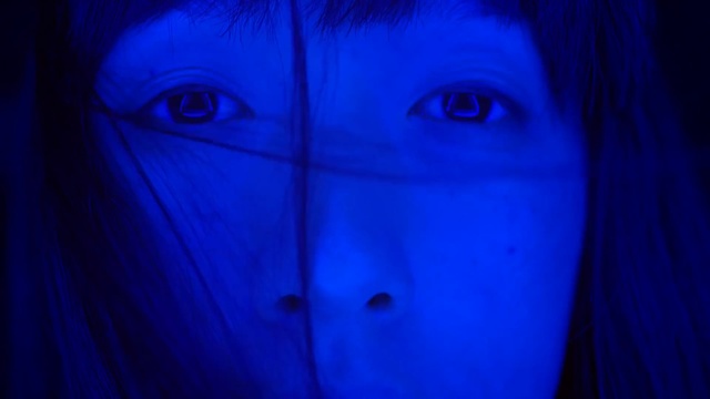 Video Reference: blue, black, cobalt blue, electric blue, light, azure, eye, close up, darkness, computer wallpaper