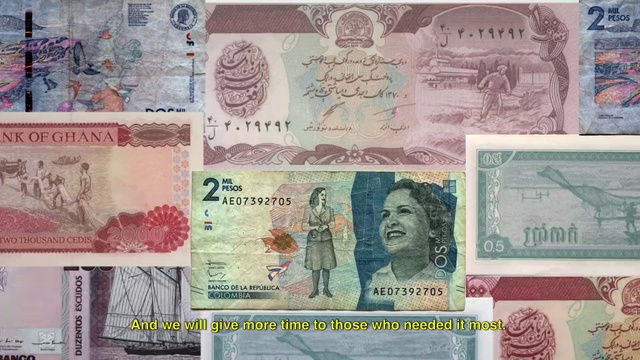 Video Reference: Money, Cash, Currency, Banknote, Paper, Line, Paper product, Money handling, Collection