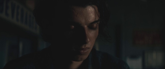 Video Reference: Face, Black, Darkness, Head, Nose, Eyebrow, Portrait, Chin, Human, Forehead