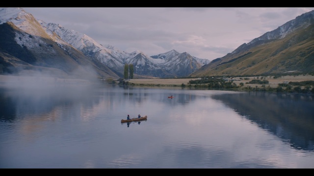Video Reference: reflection, water, nature, mountain, lake, body of water, sky, mountainous landforms, loch, wilderness