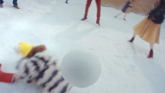 Video Reference: Snow, Winter, Ice rink, Recreation, Play, Ice, Ice skating, Sports equipment