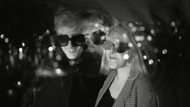 Video Reference: Eyewear, White, Black, Photograph, Black-and-white, Monochrome, Monochrome photography, Glasses, Sunglasses, Light, Person