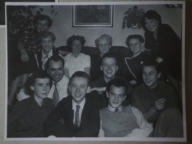 Video Reference: Photograph, People, Social group, Snapshot, Room, Family, Event, Photography, Class, Black-and-white