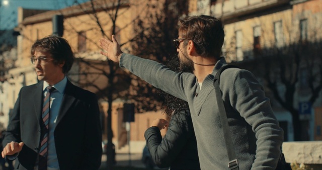 Video Reference: Human, Suit, Adaptation, Scene, Gentleman, White-collar worker, Photography, Jacket, Conversation, Gesture, Person