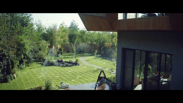 Video Reference: Nature, Lawn, Property, Grass, Backyard, Yard, House, Light, Tree, Sunlight, Person