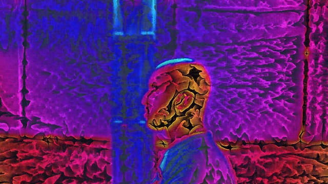 Video Reference: Purple, Violet, Psychedelic art, Magenta, Art, Illustration, Graphic design, Fictional character