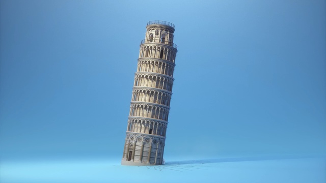 Video Reference: Tower, Landmark, Skyscraper, Architecture, Sky, Cylinder, Rock, National historic landmark, Building, Person