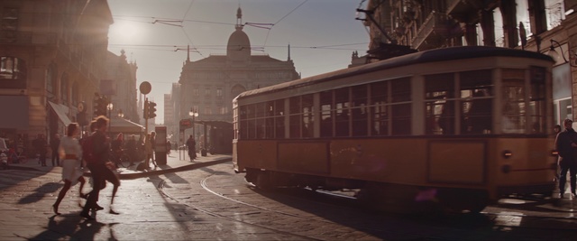 Video Reference: Transport, Mode of transport, Vehicle, Tram, Street, Electricity, Public transport, Rolling stock, Electrical supply, Track