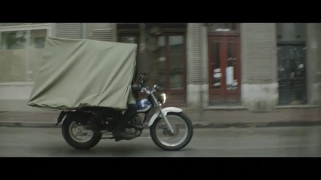 Video Reference: motor vehicle, motorcycle, motorcycling, vehicle, mode of transport, bicycle accessory, moped, stunt performer, stunt, wheel, Person