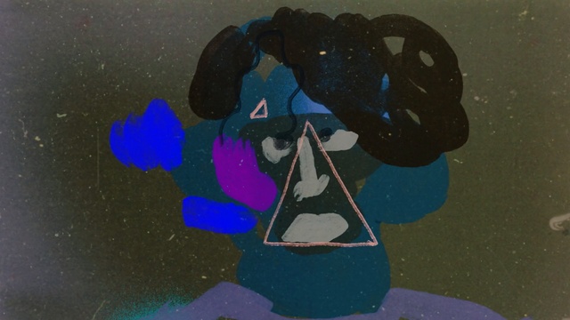 Video Reference: blue, art, space, illustration, visual arts, painting, shadow, font, graphics, modern art