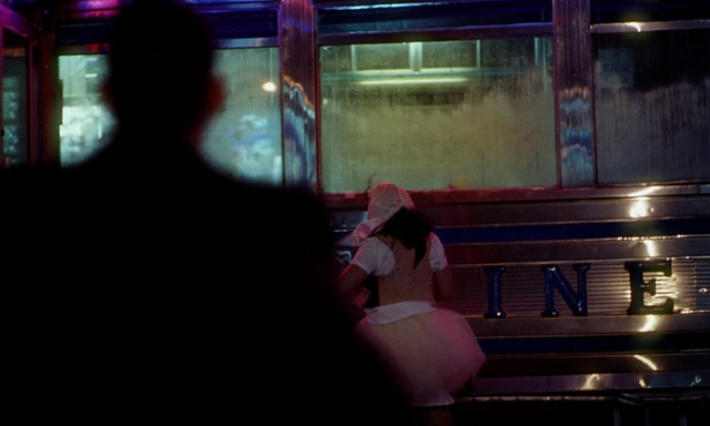 Video Reference: Automotive lighting, Magenta, Midnight, Leisure, Public transport, Event, Human leg, Electric blue, Darkness, Thigh