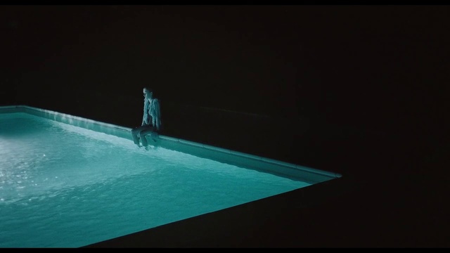 Video Reference: Blue, Water, Green, Turquoise, Swimming pool, Line, Architecture, Photography, Night, Leisure