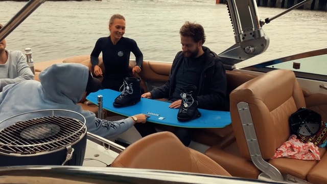 Video Reference: Water transportation, Boating, Vehicle, Vacation, Fun, Recreation, Leisure, Boat, Deck, Boats and boating--Equipment and supplies, Person