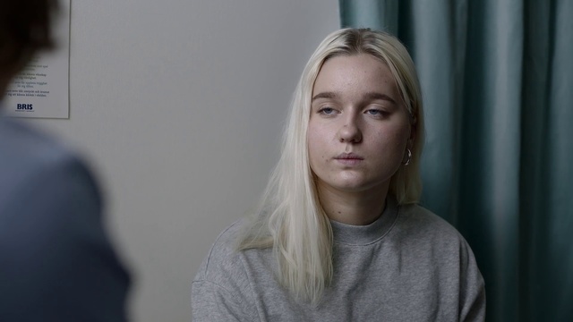 Video Reference: Hair, Face, Eyebrow, Blond, Head, Lip, Beauty, Nose, Cheek, Hairstyle