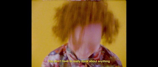 Video Reference: Hair, Hairstyle, Hair coloring, Pink, Yellow, Cheek, Chin, Forehead, Neck, Human