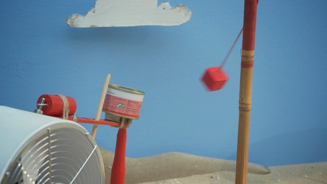 Video Reference: Blue, Red, Sky, Art, Paint