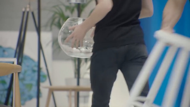 Video Reference: Blue, Standing, Sportswear, Shoulder, Leg, Jeans, Trousers, Leisure, Waist, Person