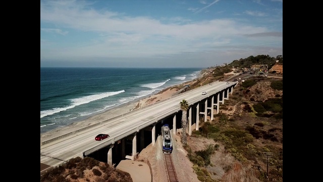 Video Reference: Coast, Body of water, Shore, Sea, Beach, Sky, Natural environment, Ocean, Coastal and oceanic landforms, Horizon