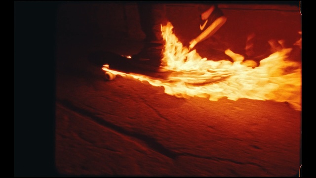 Video Reference: heat, flame, fire, geological phenomenon, campfire, darkness, sky, bonfire