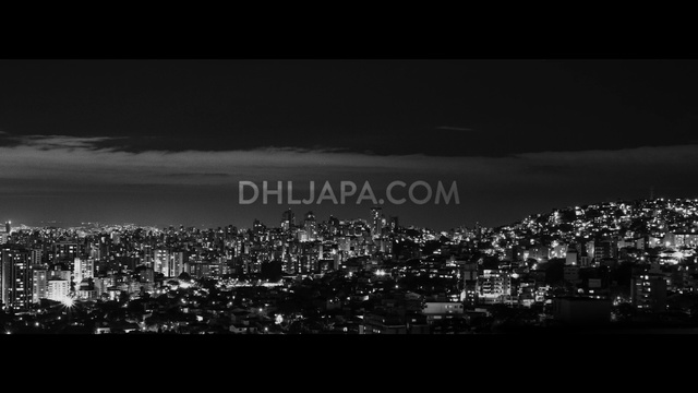 Video Reference: Cityscape, Sky, Black, City, Metropolitan area, White, Metropolis, Skyline, Black-and-white, Night