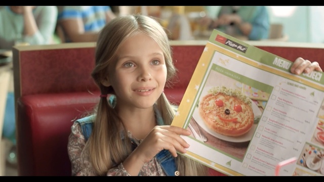 Video Reference: Face, Head, Cheek, Blond, Food, Eating, Smile, Child, Dish, Cuisine, Person