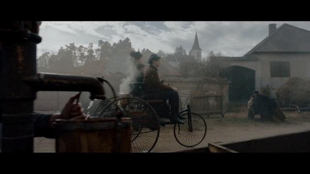 Video Reference: Mode of transport, Carriage, Horse harness, Horse, Human, Horse and buggy, Photography, Screenshot, Coachman, Vehicle, Person