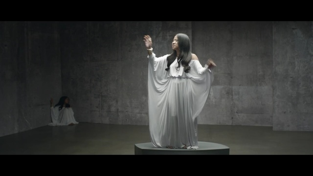 Video Reference: white, statue, religion, classical sculpture, dress, performance art, performance, darkness, stage, performing arts, Person