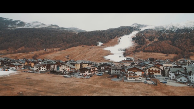 Video Reference: sky, mountain, village, cloud, hill, landscape