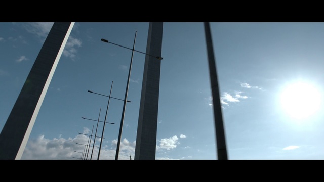 Video Reference: Sky, Cloud, Line, Atmosphere, Tree, Technology, Sunlight, Photography, Vehicle, Plant