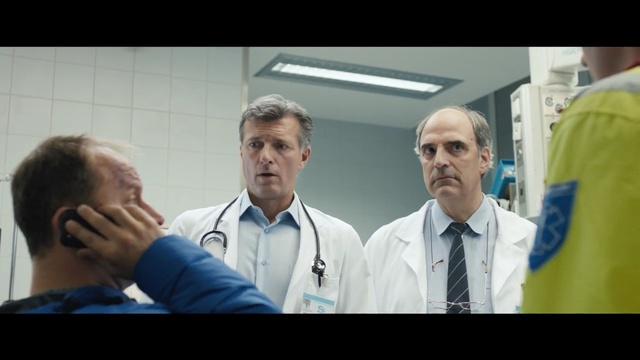 Video Reference: senior citizen, service, conversation, job, product, communication, fun, official, physician, Person