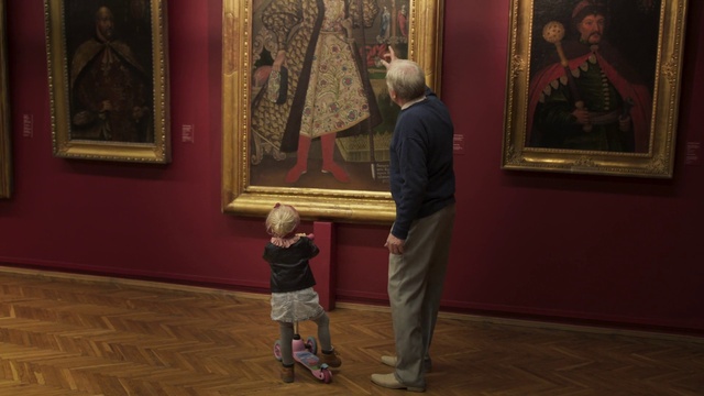 Video Reference: Museum, Art gallery, Tourist attraction, Art, Painting, Visual arts, Modern art, Fun, Temple, Flooring