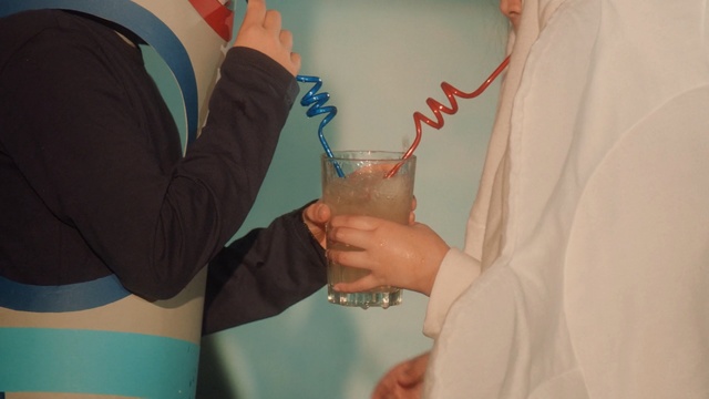 Video Reference: blue, hand, finger, medical equipment, arm, girl, mouth, medical, surgeon, medical glove