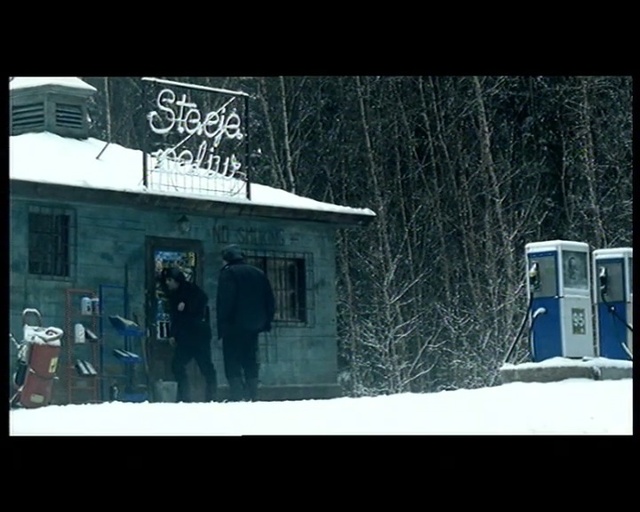 Video Reference: Winter, Snapshot, Snow, Architecture, Tree, House, Facade, Building, Window, Black-and-white