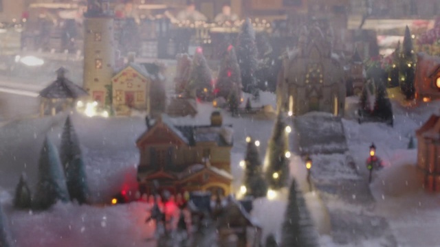 Video Reference: Snow, Winter, Metropolitan area, Winter storm, Pedestrian, Event, Crowd, Thoroughfare, City, Precipitation