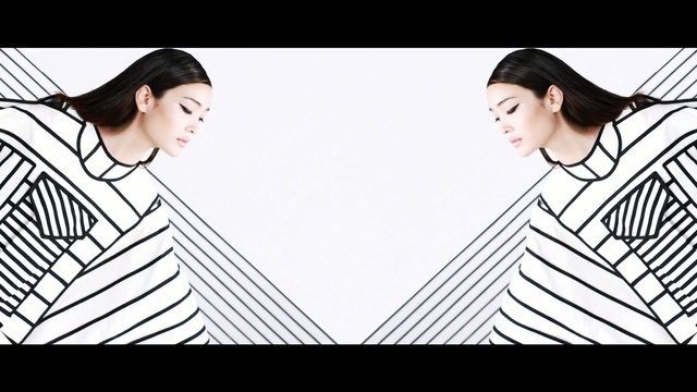 Video Reference: woman, beauty, girl, black hair, shoulder, outerwear, line, design, product, fashion design