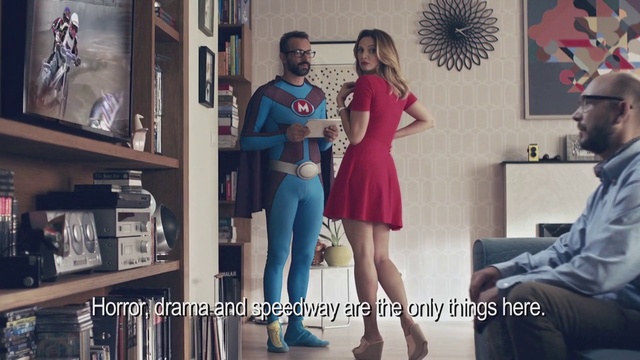 Video Reference: Blue, Fashion, Room, Leg, Fashion design, Dress, Textile, Photography, Denim, Electric blue