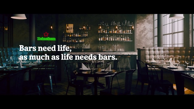 Video Reference: Restaurant, Table, Font, Room, Furniture, Photography, Screenshot, Building, Pub, Bar