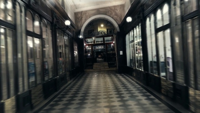 Video Reference: arcade, building, tourist attraction, street