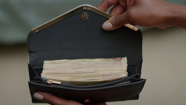 Video Reference: Hand, Wallet, Book, Document