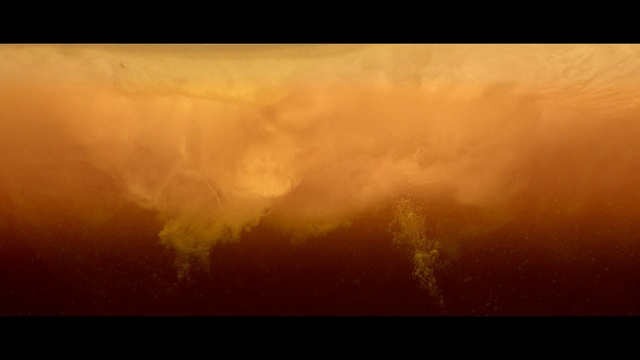 Video Reference: Atmospheric phenomenon, Sky, Orange, Atmosphere, Morning, Brown, Yellow, Sunlight, Horizon, Geological phenomenon