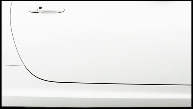 Video Reference: White, Automotive design, Line, Vehicle, Vehicle door, Automotive exterior, Car, Font, Bumper, Black-and-white