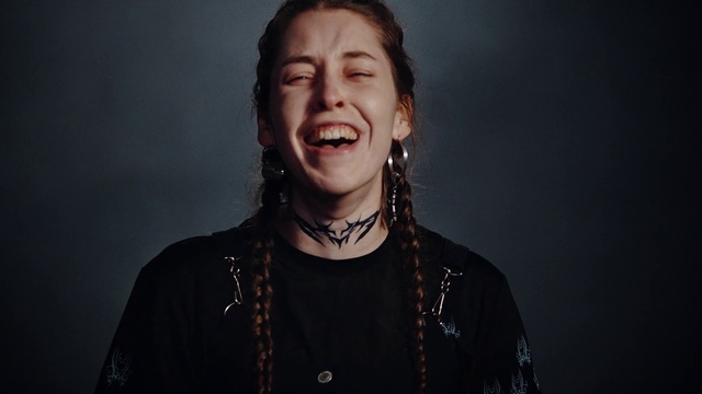 Video Reference: Face, Facial expression, Head, Chin, Cheek, Human, Facial hair, Smile, Mouth, Photography